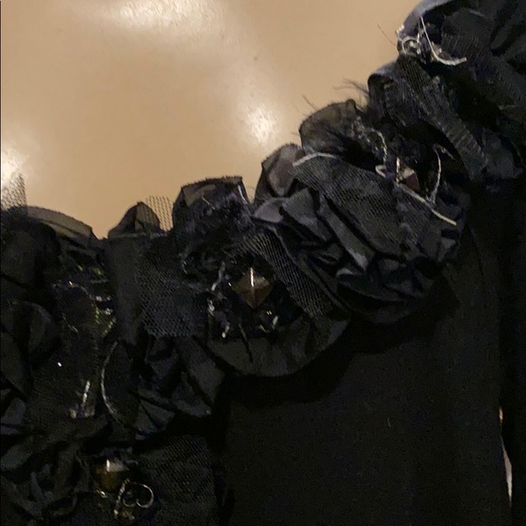 Karen Kane long sleeved black tunic Large - Picture 4 of 7